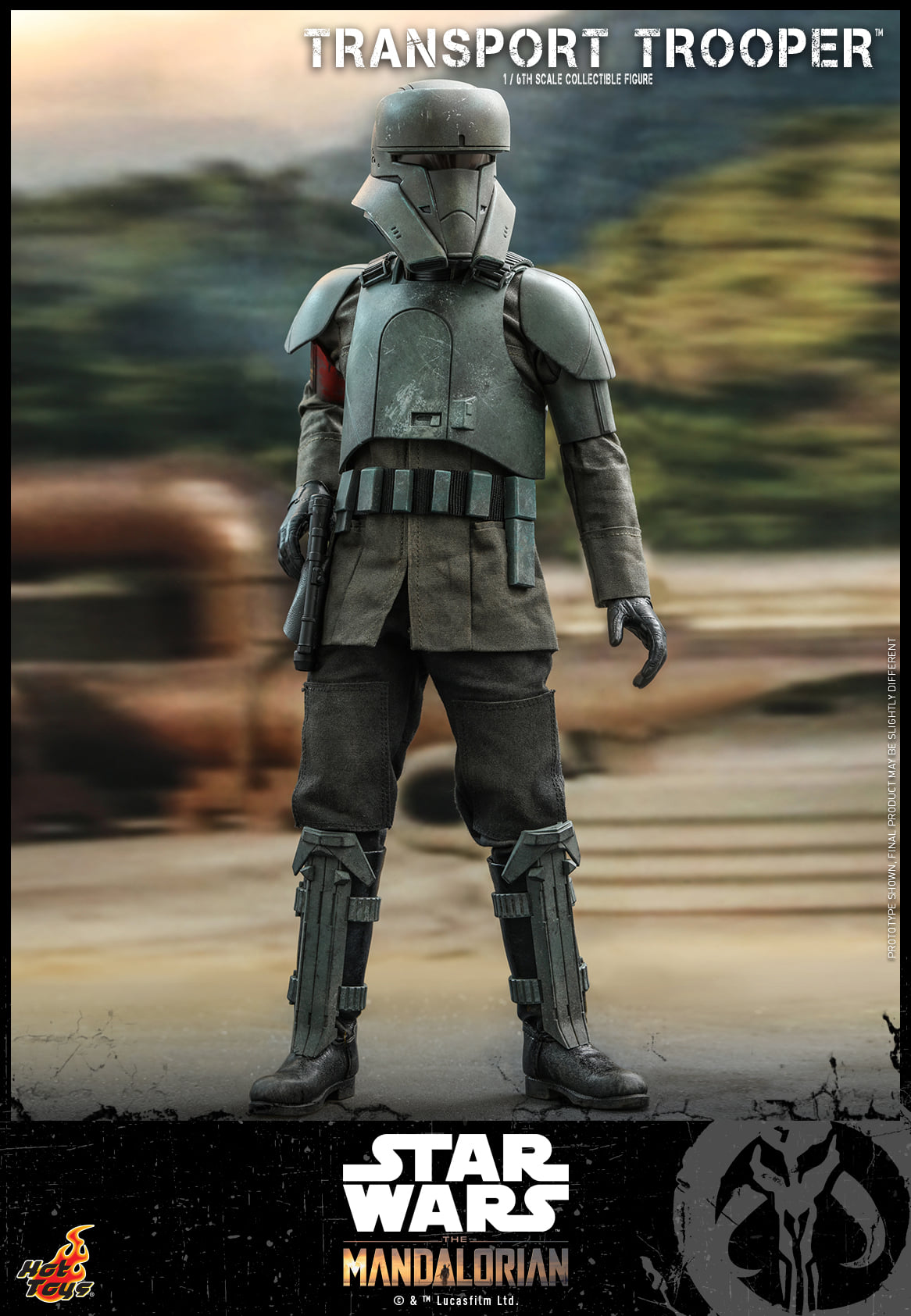 Hot Toys Star Wars Mandalorian Transport Trooper Sixth Scale Figure